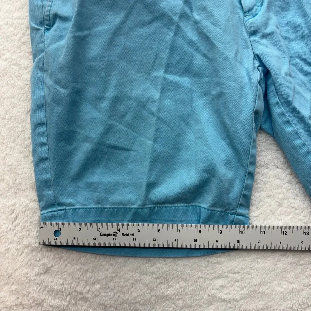 Polo Ralph Lauren Mens Light Blue Cotton Chino Shorts Size 34 RN 41381